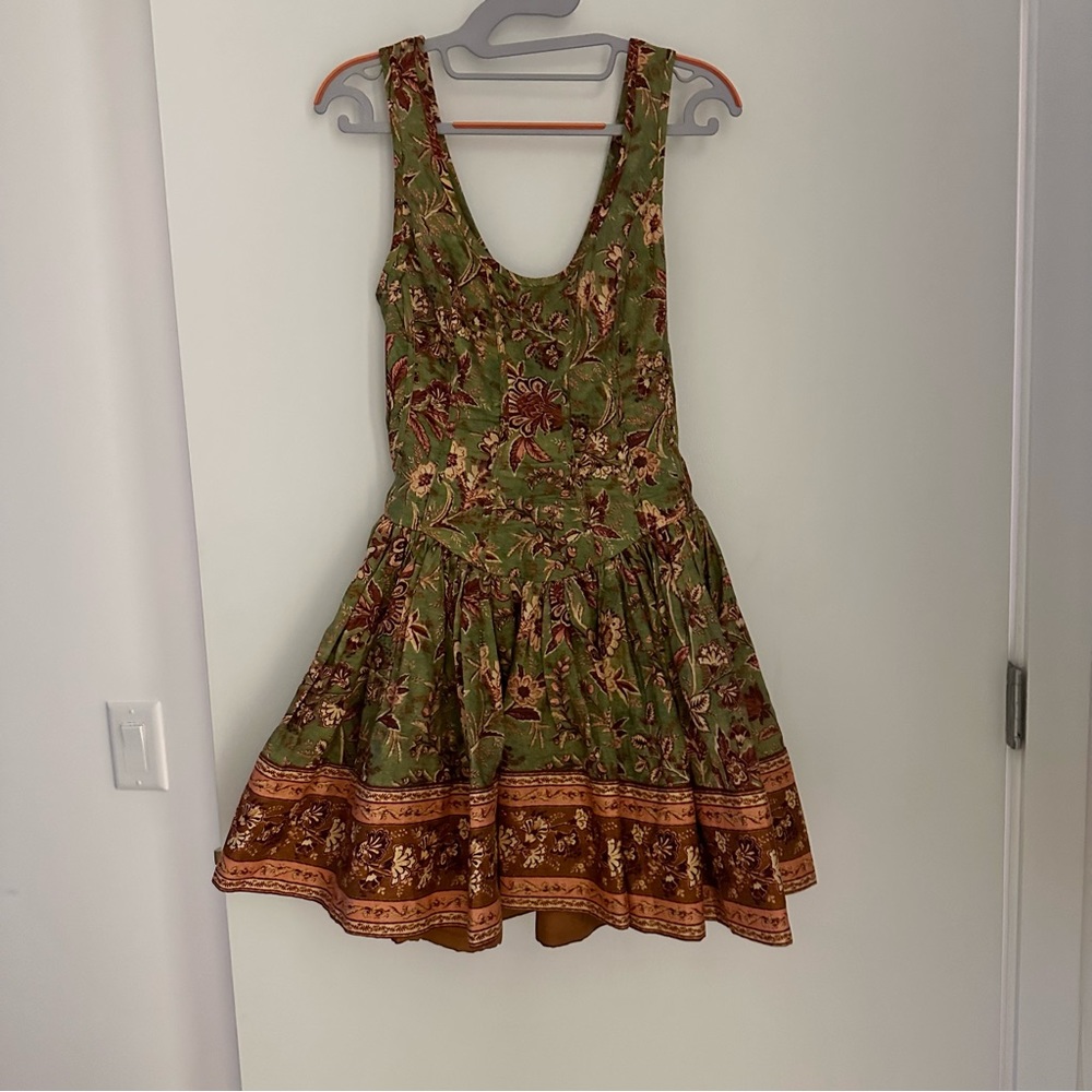 JUNIE PANELLED MINI DRESS zimmermann